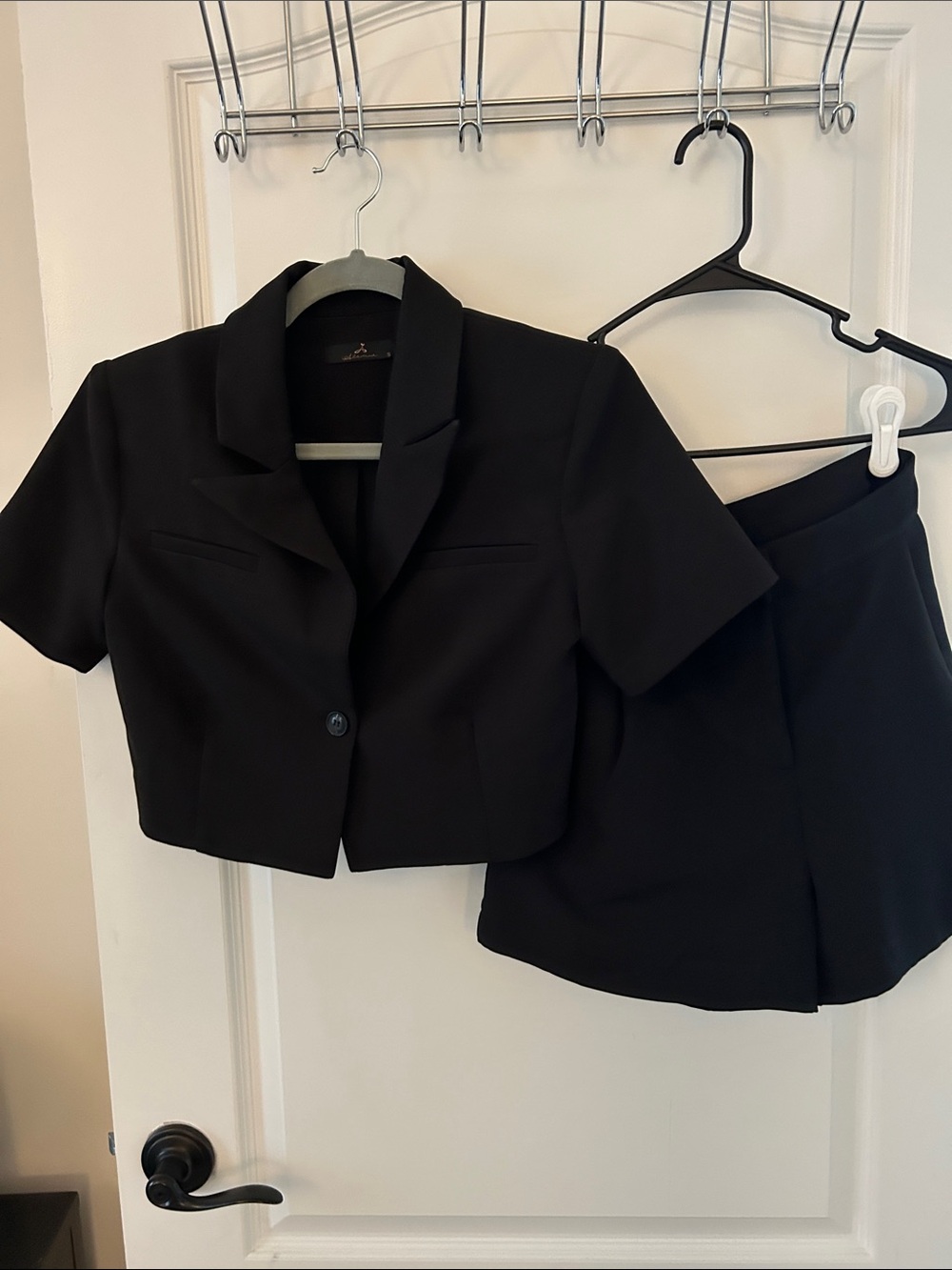 Vici Black Crop Top